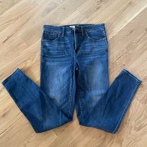 Madewell high rise Skinny Jeans Size 29T